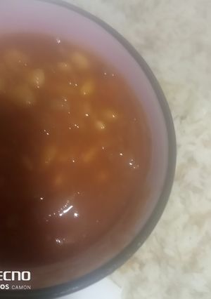 صورة لوصفة فاصولياء بيضاء مع لحمه مفرومه
