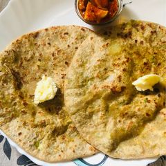 A picture of Sprouts Mataki wheat paratha.
