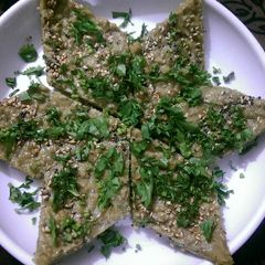 A picture of Moong dal dhokla.