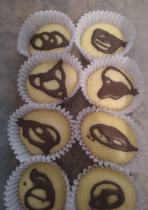 Una foto de Cupcake con aceite