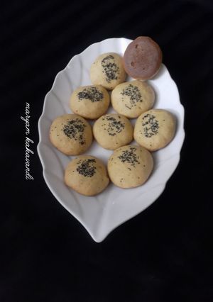 عکسی از دستور مینی کوکی با یک دونه تخم مرغ