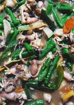 Foto resep Oseng cumi segar