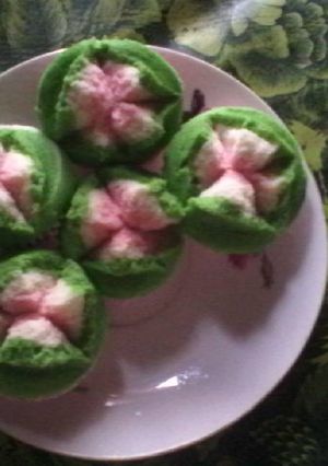 Foto resep Bolu kukus mekar mini, irit + step by step ^^
