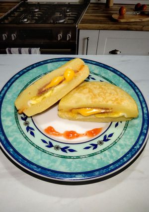 Foto resep Sandwich Pancake
