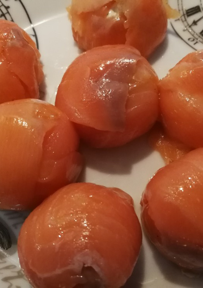 Una foto de Bombones de salmón