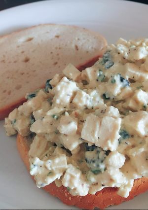 A picture of Vegan "Egg" Salad.