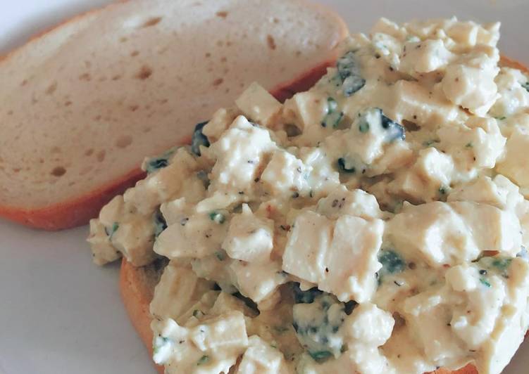 Recipe of Homemade Vegan &#34;Egg&#34; Salad