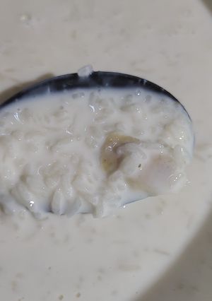 Una foto de Arroz con leche con limón