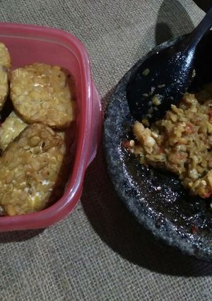 Foto resep Sambel tempe sedap