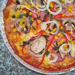 Pizza con masa de Coliflor