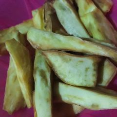 A picture of Fried sweet potatoes.
