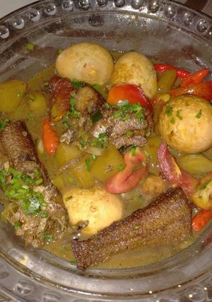 Foto resep Ikan gabus dan telur ayam masak kecap