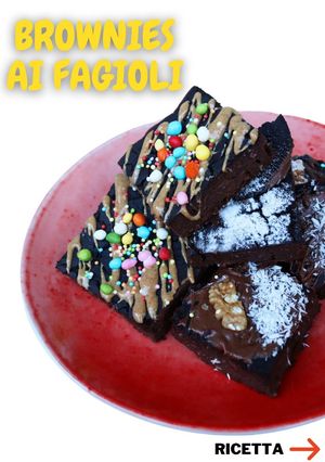 Foto di Brownie ai fagioli