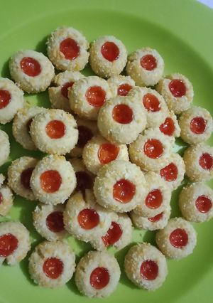 Foto resep Cookies Janit selai cerry