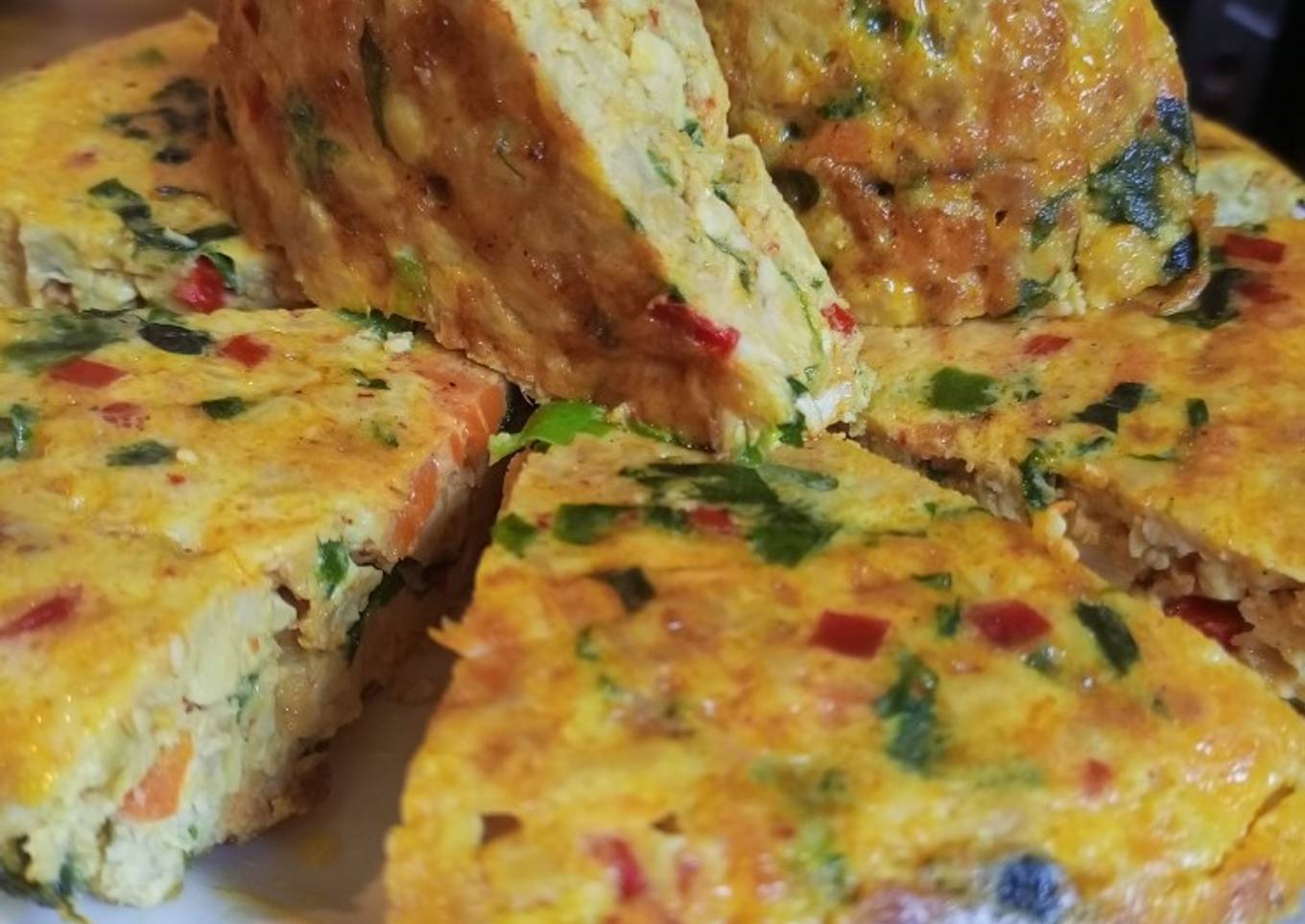 Omelat Tempe Sayur Teflon