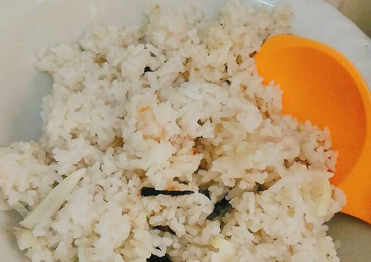 Langkah Mudah untuk Membuat Nasi guri sederhana tapi enak, Lezat Sekali