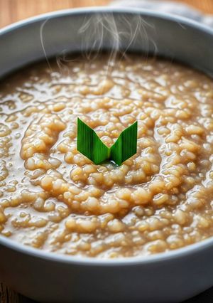 Foto resep Bubur Nasi Gula Merah