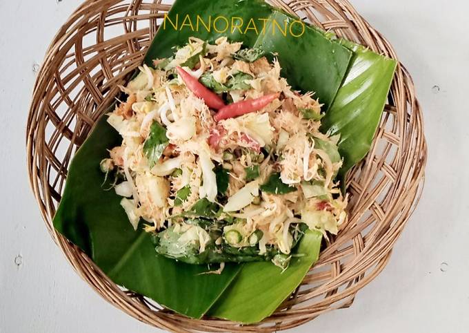 Terancam atau Urap Sayur Mentah