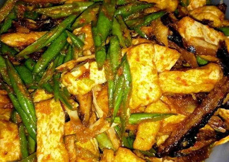 Cara Gampang Membuat Tumis buncis tahu dan suwir tongkol yang Lezat Sekali