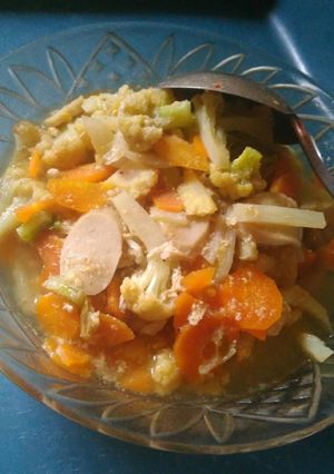 Foto resep Capcay Sayur Sosis