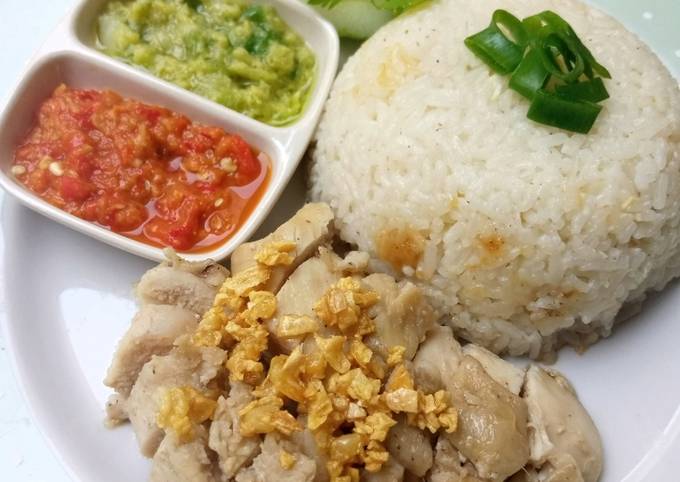 Resep Nasi Ayam Hainan Rice Cooker Oleh Irene Cookpad