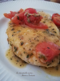 Foto di Petto di pollo alla marinara