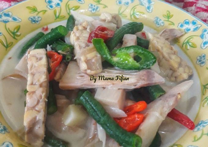 Resep Lodeh Nangka Muda Oleh Lanjarsih Mama Fifian Masakanrumahan Cookpad