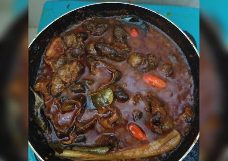 Bagaimana Menyiapkan 🐓🐔Kaleo Ati Ampela Newbie yang Enak