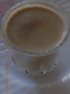 عکسی از دستور شیر قهوه