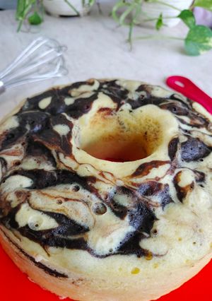 Foto resep Bolu Marmer 🍫🧀