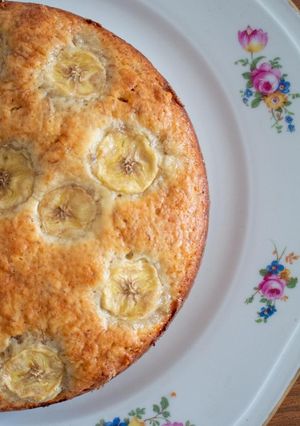 Una foto de Torta de bananas