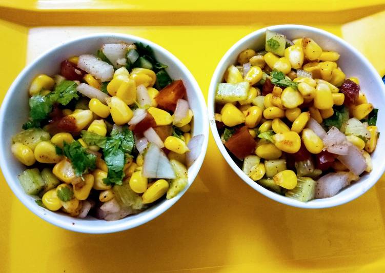 Easiest Way to Prepare Award-winning Corn Chaat