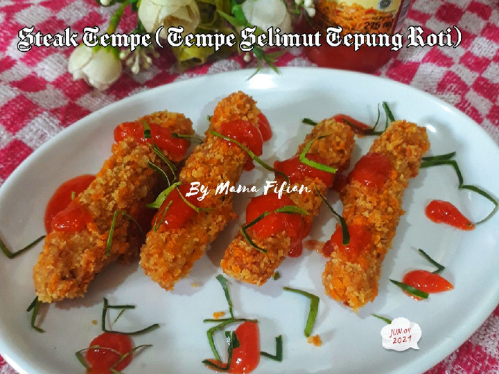 Resep Steak Tempe (Tempe Selimut Tepung Roti) yang Bisa Manjain Lidah