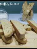 Biscottis de coco