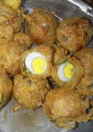 Foto resep Perkedel kentang telur puyuh