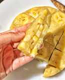 Bánh chuối hấp nước cốt dừa