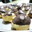 Bombas con crema pastelera