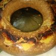 Budín integral de manzana invertido