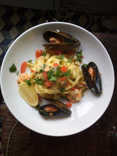 A picture of Seafood Pasta.