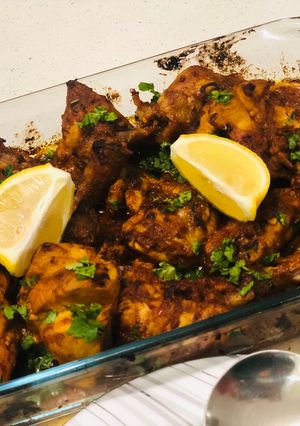 A picture of Lahori Chicken.