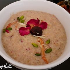 A picture of Brown Rice-Dates Kheer.