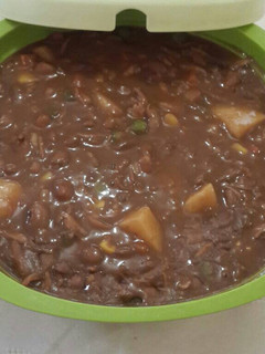 A picture of Bean chicken soup.