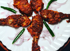 A picture of Peri Peri Chicken Legs.