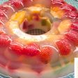 Puding Buah Kombinasi Mozaik