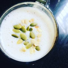 A picture of Nongu (Palm Fruit) smoothie.