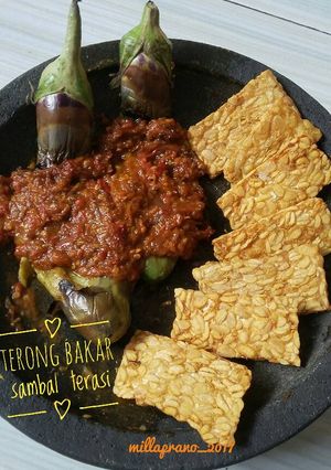 Foto resep Terong Bakar Sambal Terasi