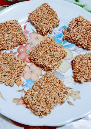 A picture of Healthy tasty rajgira seeds Burfi.