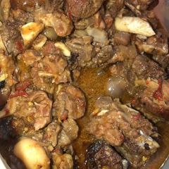 Goat meat A picture of Goat meat.