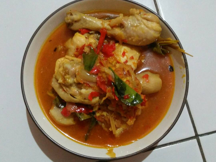 Cara Gampang Menyiapkan Ayam Bumbu Dapur Pedas, Bikin Ngiler