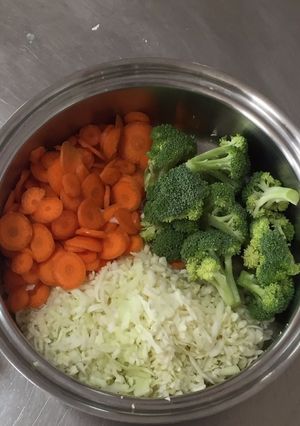 Una foto de Verduras Cocidas Sin Agua